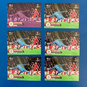 Topps Now, Mohamed Salah Baseball Cards, Set of 6, #82